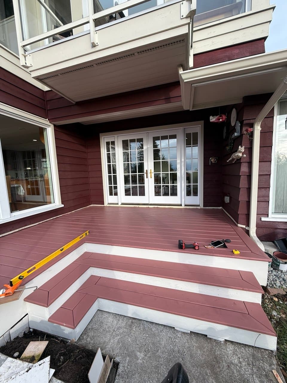 After - Deck Renovation Project in North Vancouver