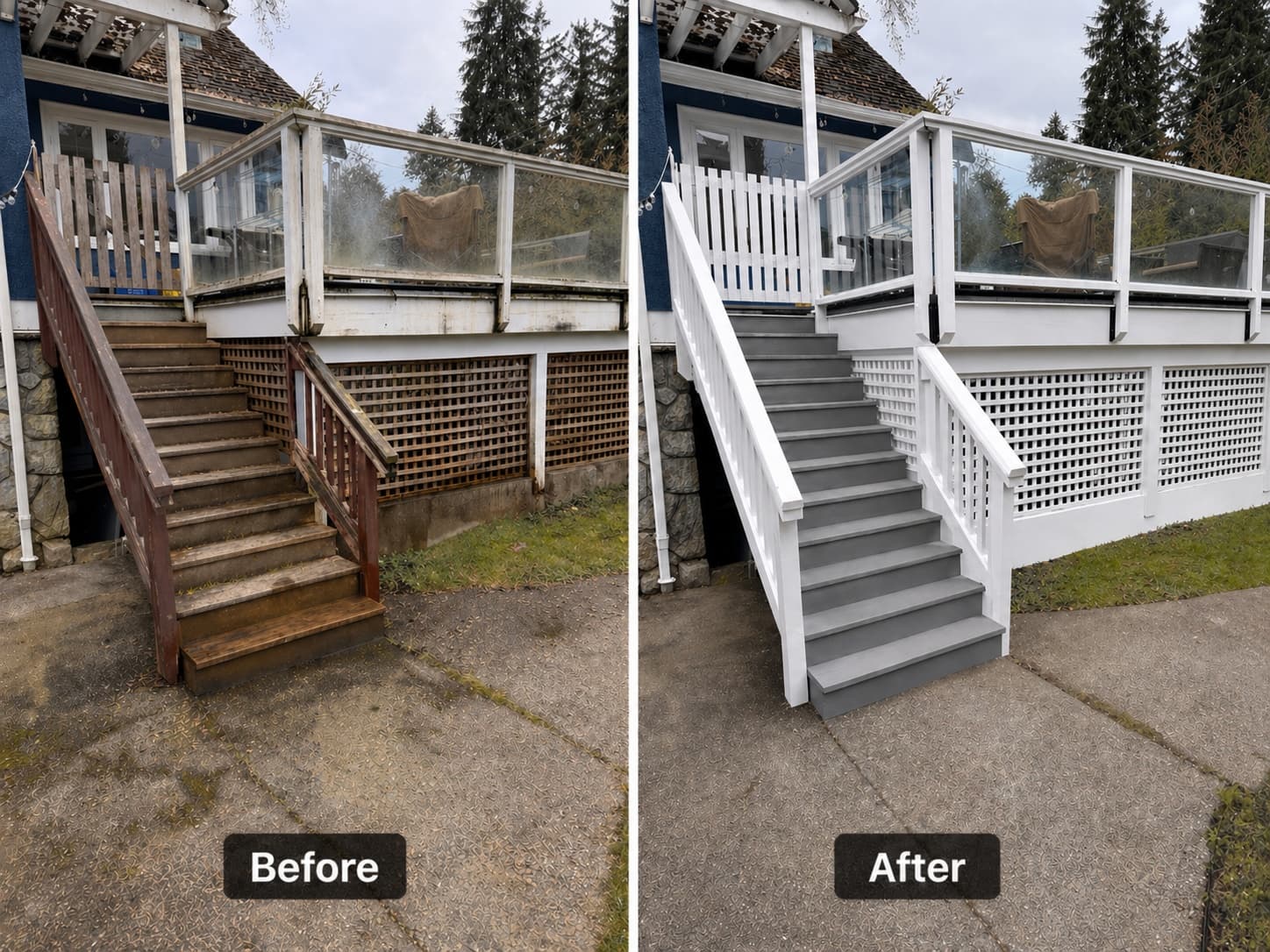 Deck & Railing Painting in Greater Vancouver